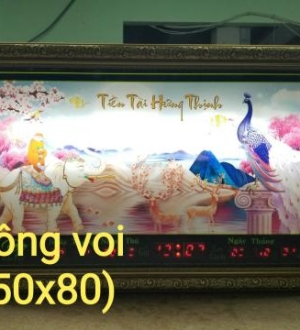 Lịch vạn niên led 010
