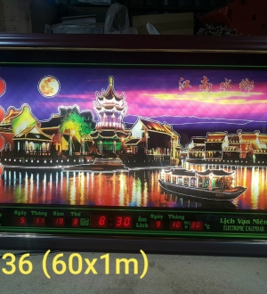 Lịch vạn niên led 01