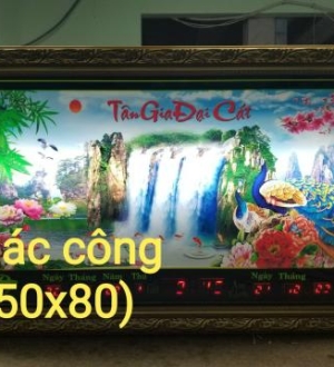 Lịch vạn niên led 015